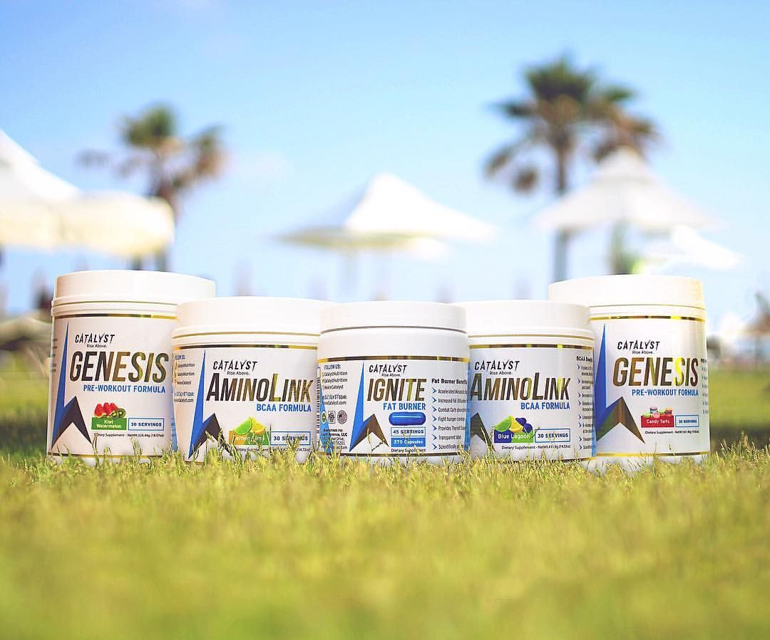 Catalyst Nutrition — product line on grass