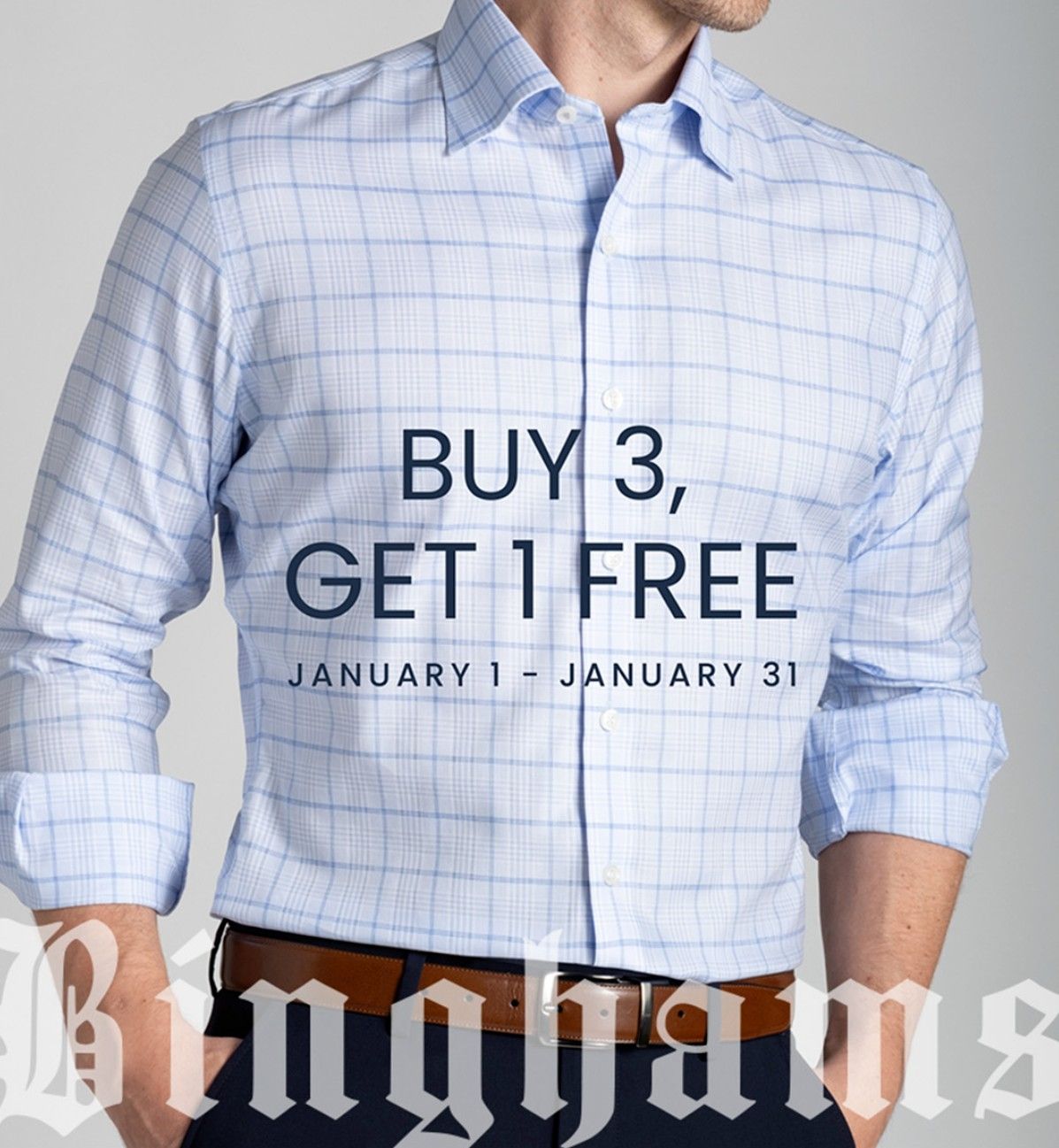Bingham's — personalized fit, buy 3 get 1