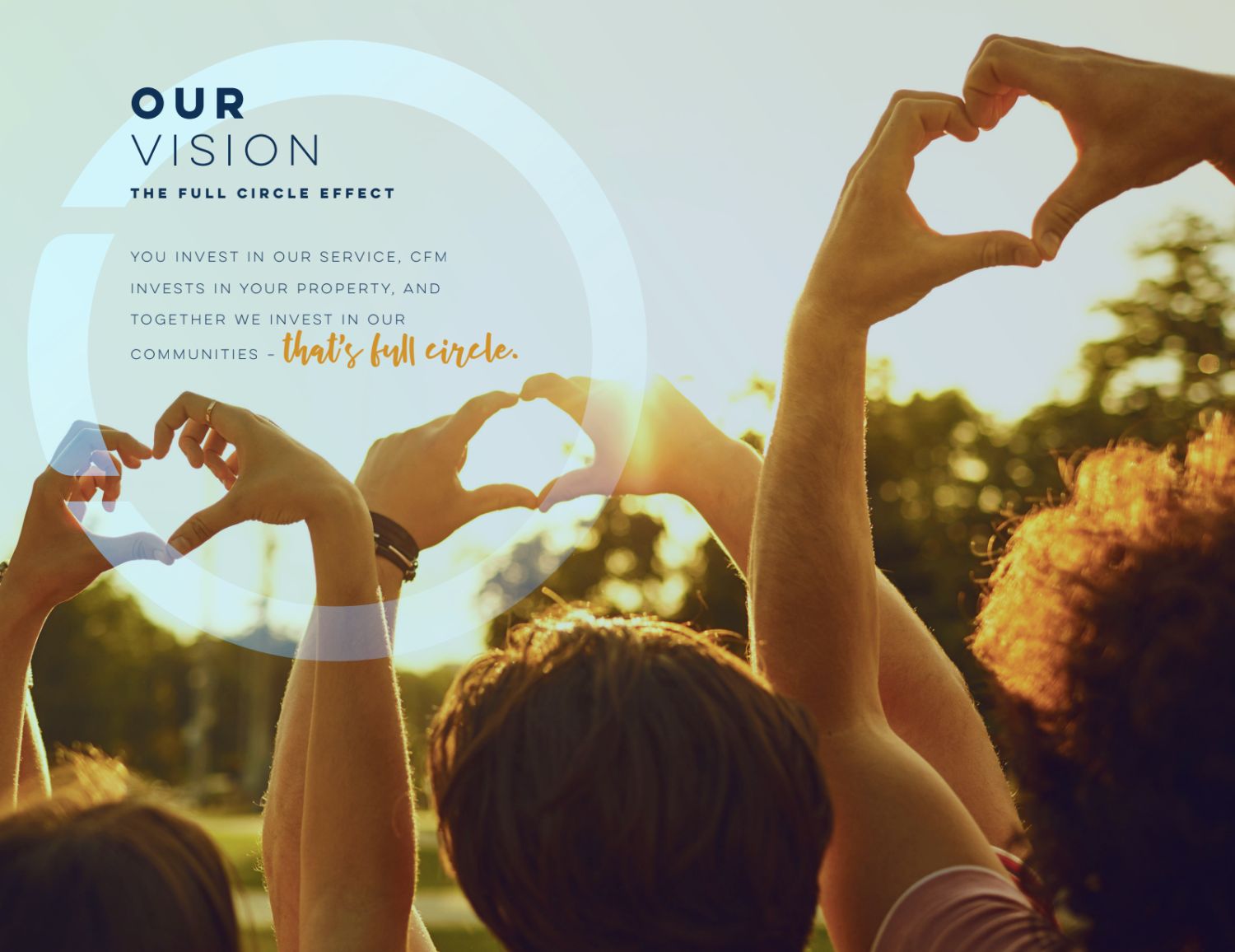 CFM Insurance our vision, the full circle effect