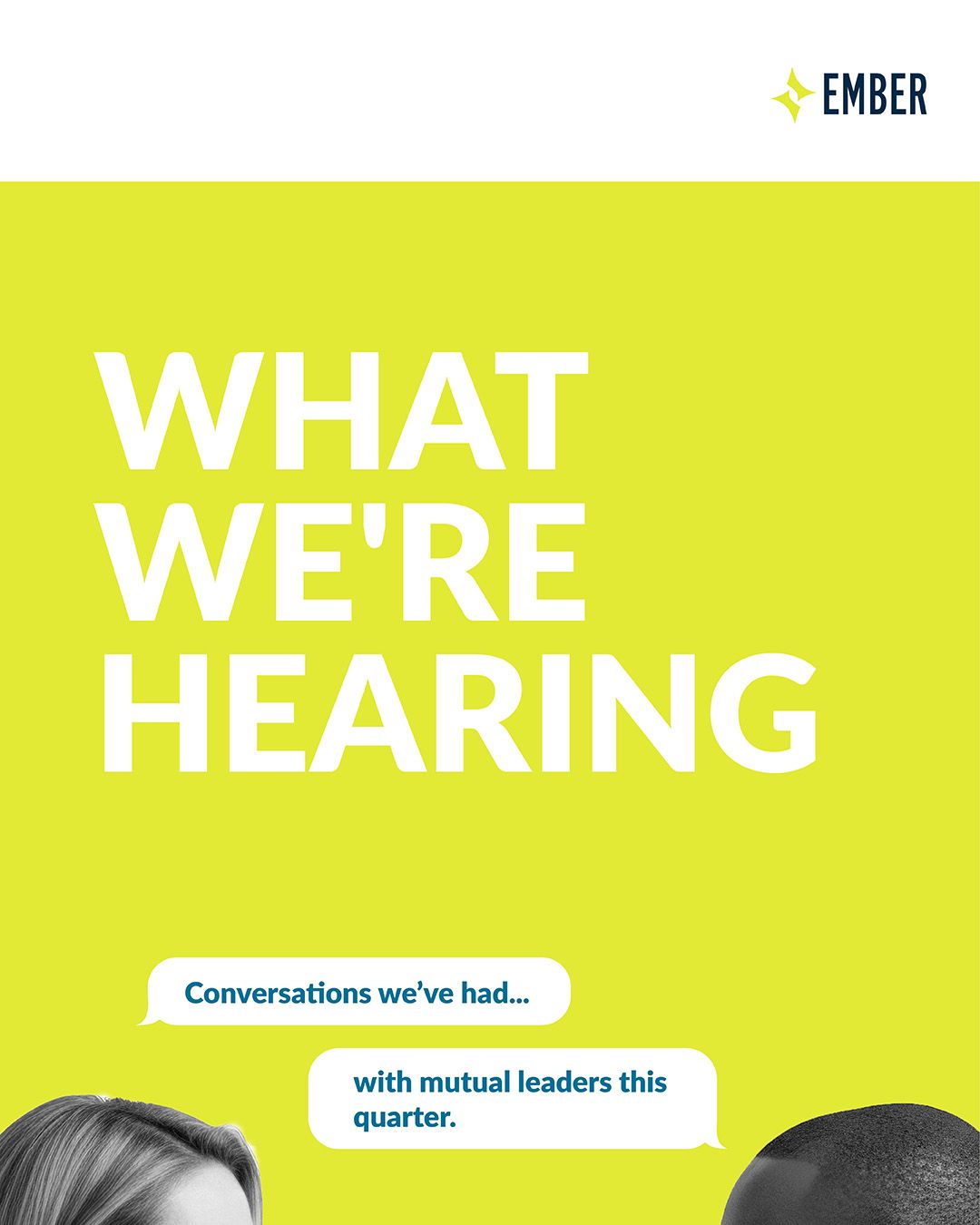 Ember — What We're Hearing, cover
