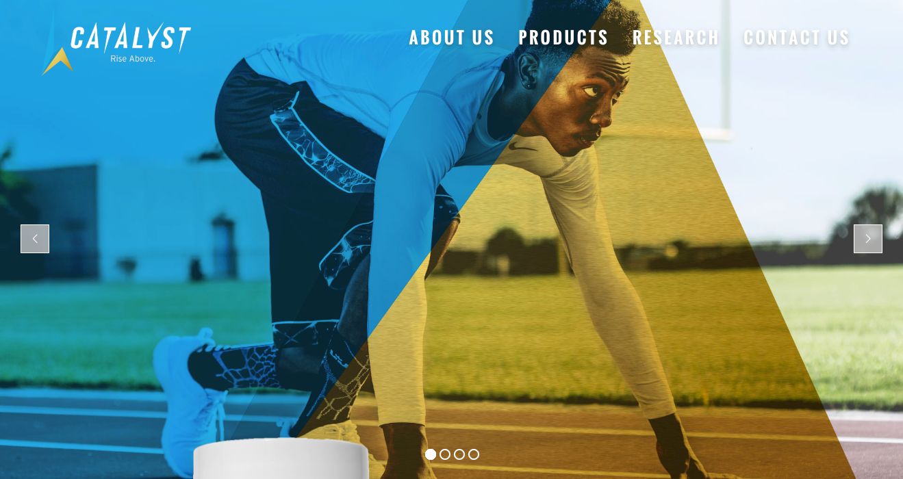 Catalyst Nutrition — athlete hero web banner